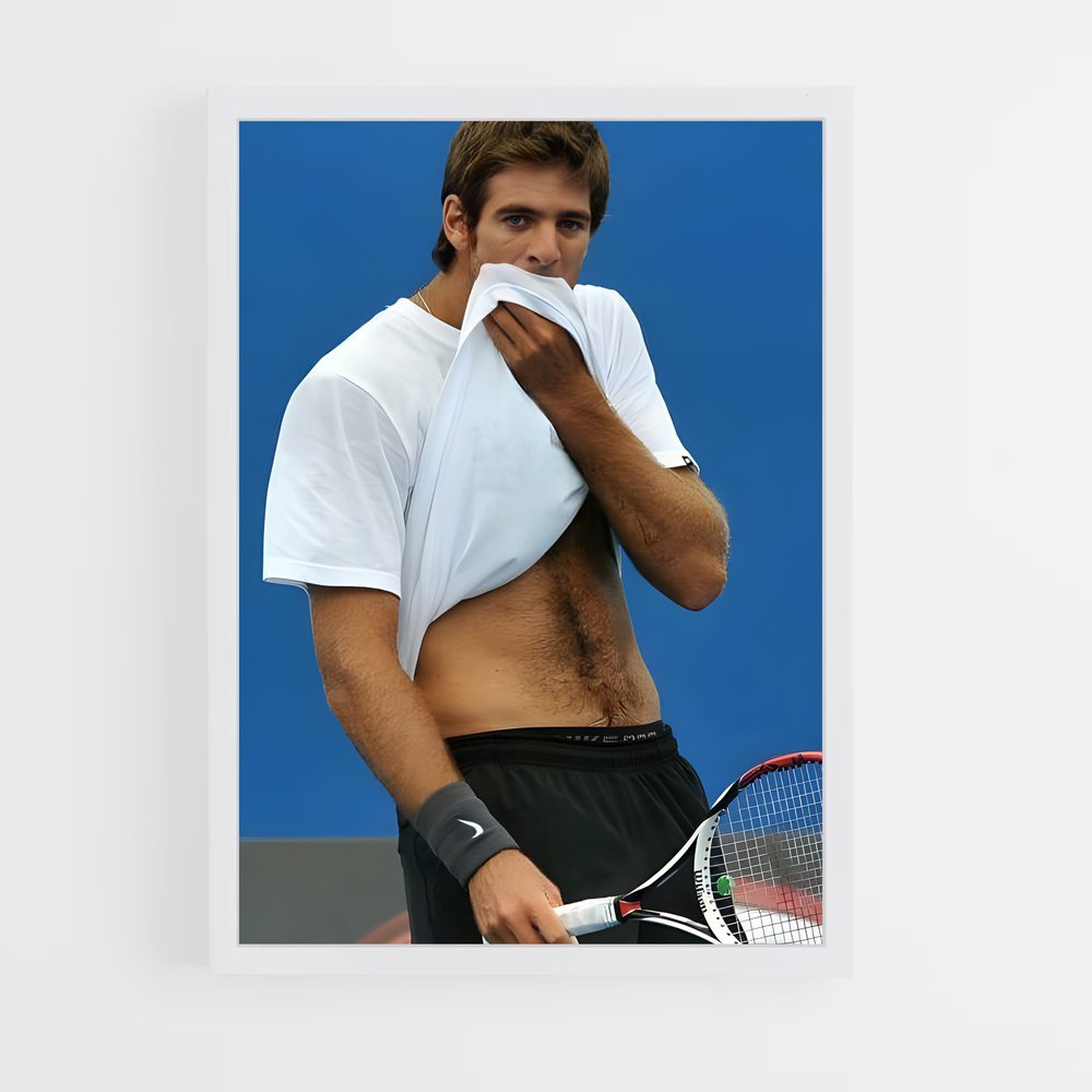 Poster Juan martin potro – affiche Tennis (vue 3)